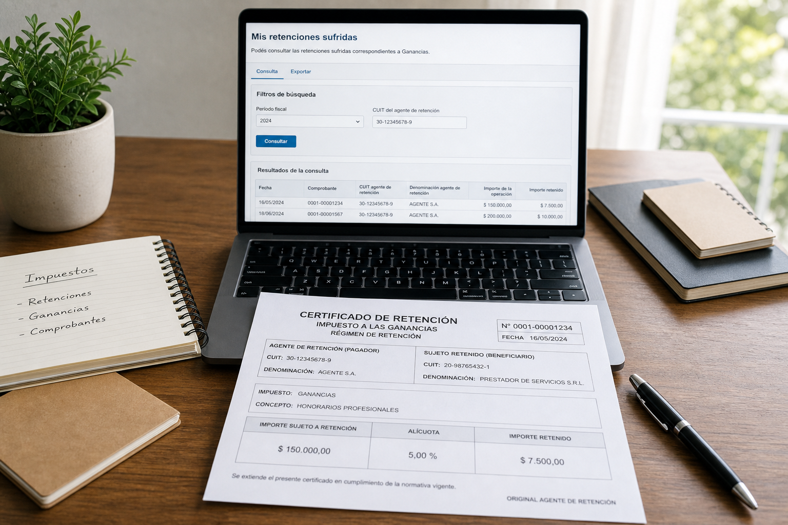 Retención de Ganancias en honorarios: guía para freelancers Argentina 2026