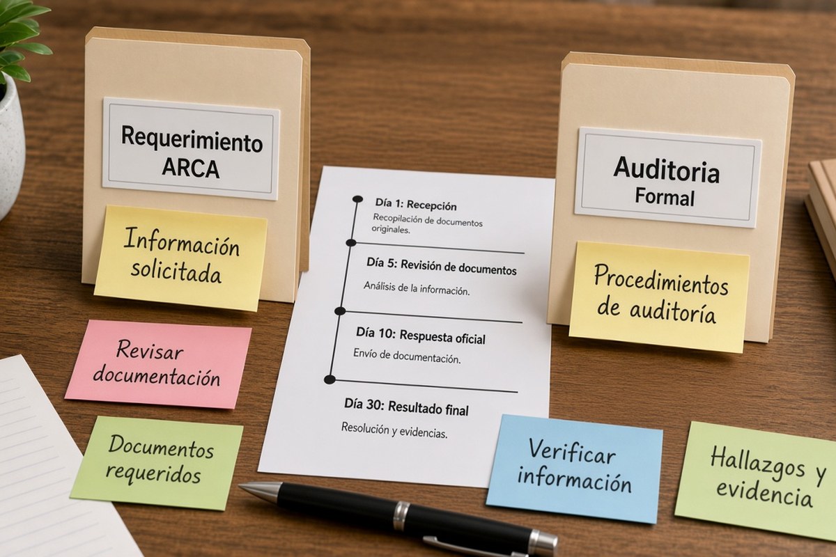 Diferencia entre requerimiento, revisión y auditoría fiscal