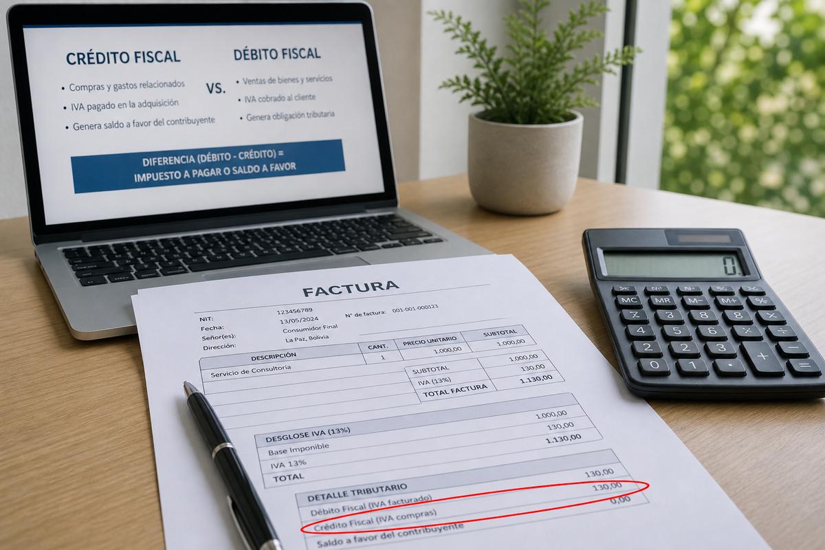 Crédito fiscal de IVA en Bolivia: errores que te hacen pagar de más