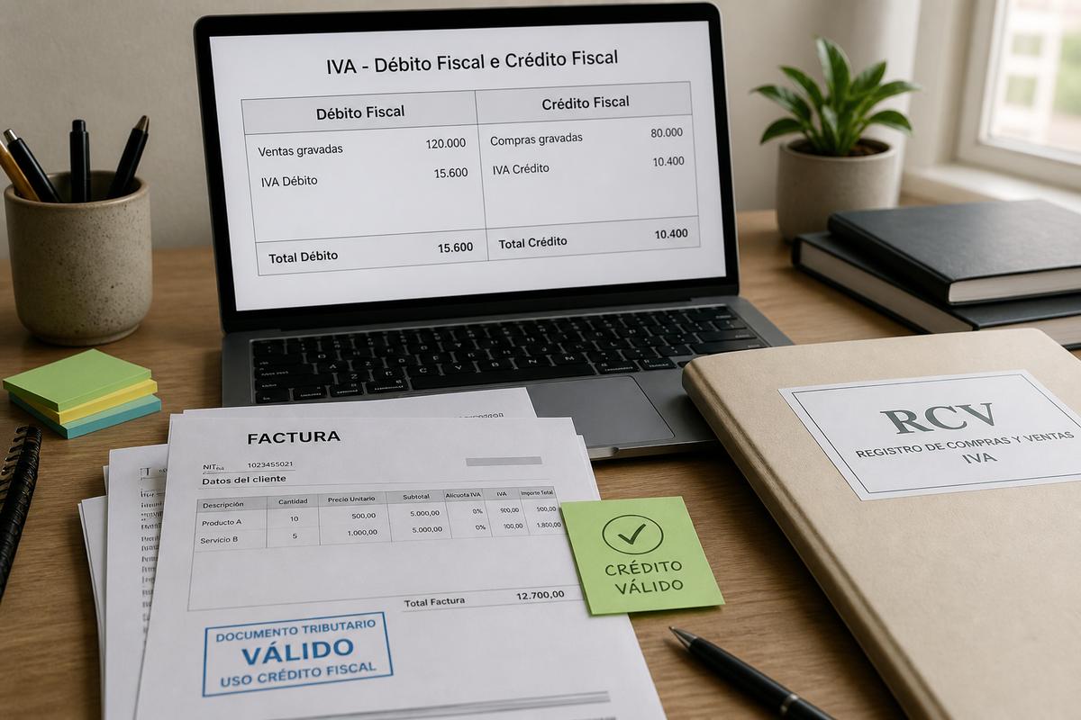 Crédito fiscal IVA Bolivia 2026: cómo no perderlo (y compensación con IUE)