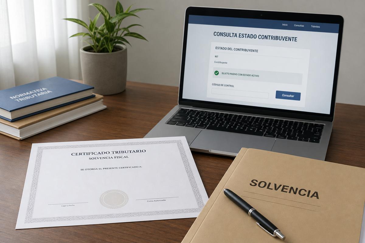 Solvencia tributaria y certificado SIN Bolivia 2026: cómo obtenerlos para trámites