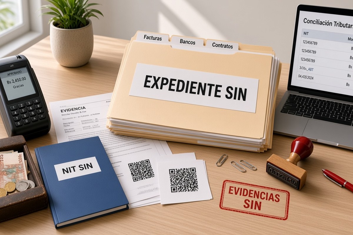 Cómo armar el expediente si el SIN pide evidencias