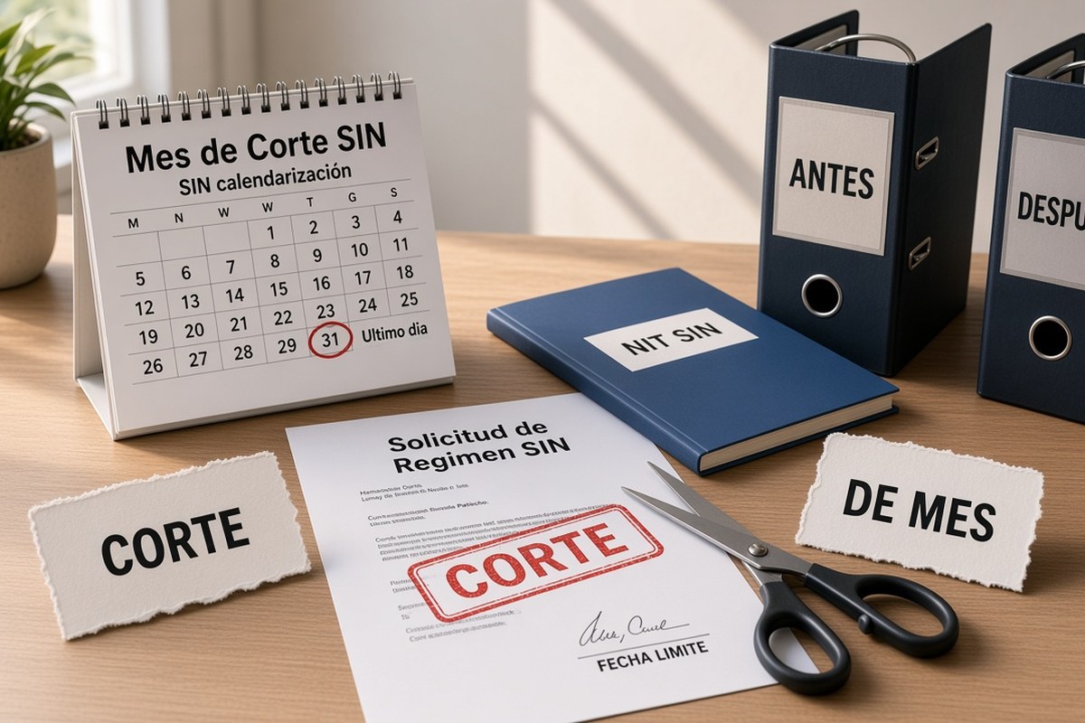 Cómo planear el mes de corte al cambiar de régimen fiscal