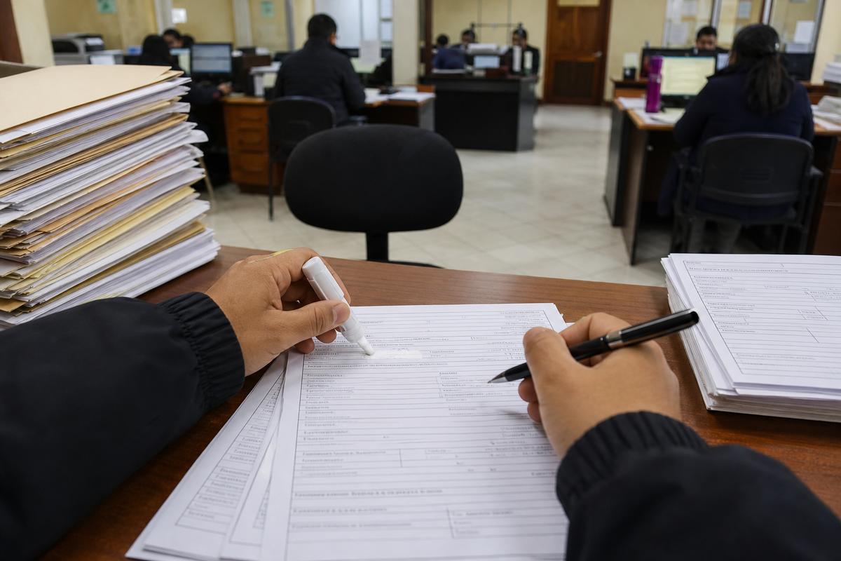 Rectificación de declaración SIN 2026: corregir IVA e IUE