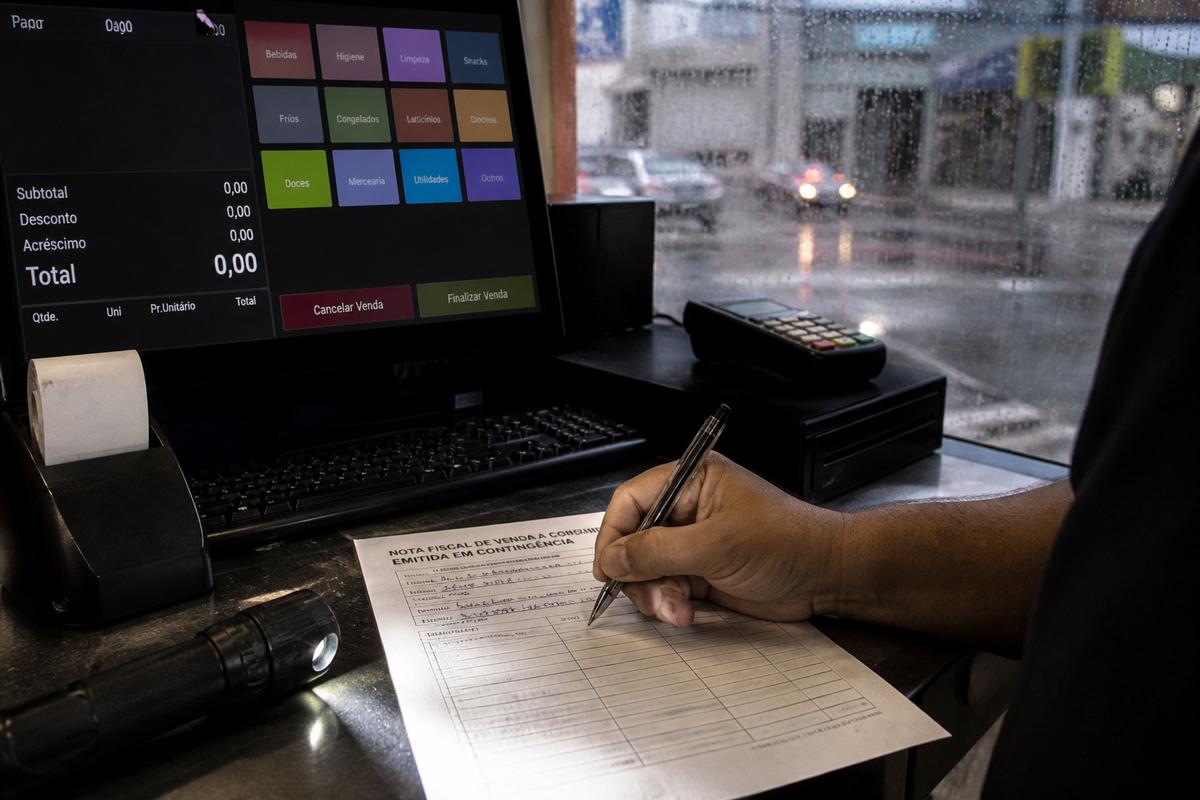 Contingência NF-e e emissão offline em 2026: FS-DA, EPEC e regularização