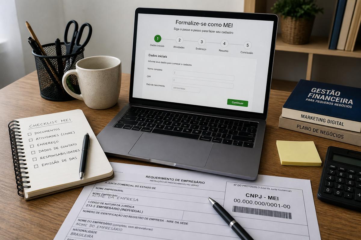 Como abrir MEI no Brasil 2026: passo a passo no Portal do Empreendedor