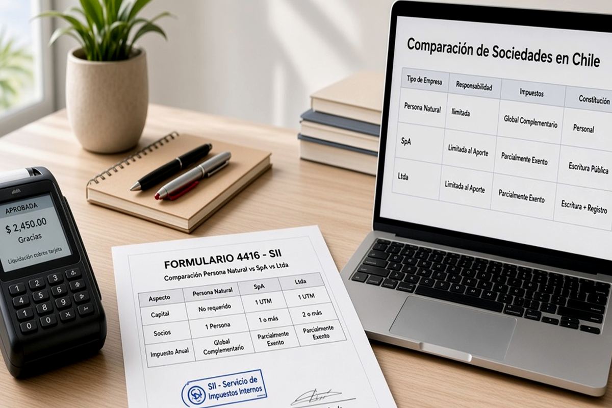 Cómo asesorar Persona Natural, SpA o Ltda en cartera: criterio del contador (Chile) 2026