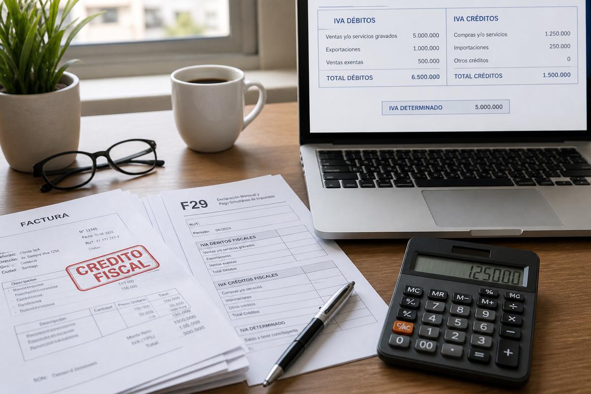 Crédito fiscal del IVA en Chile 2026: cómo no perderlo ante el SII