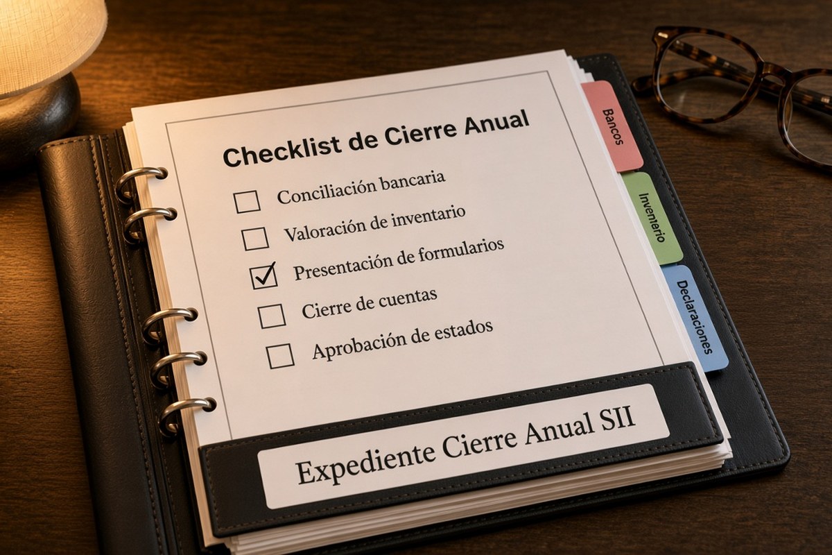 Documentos que necesitas para el cierre anual ante el SII