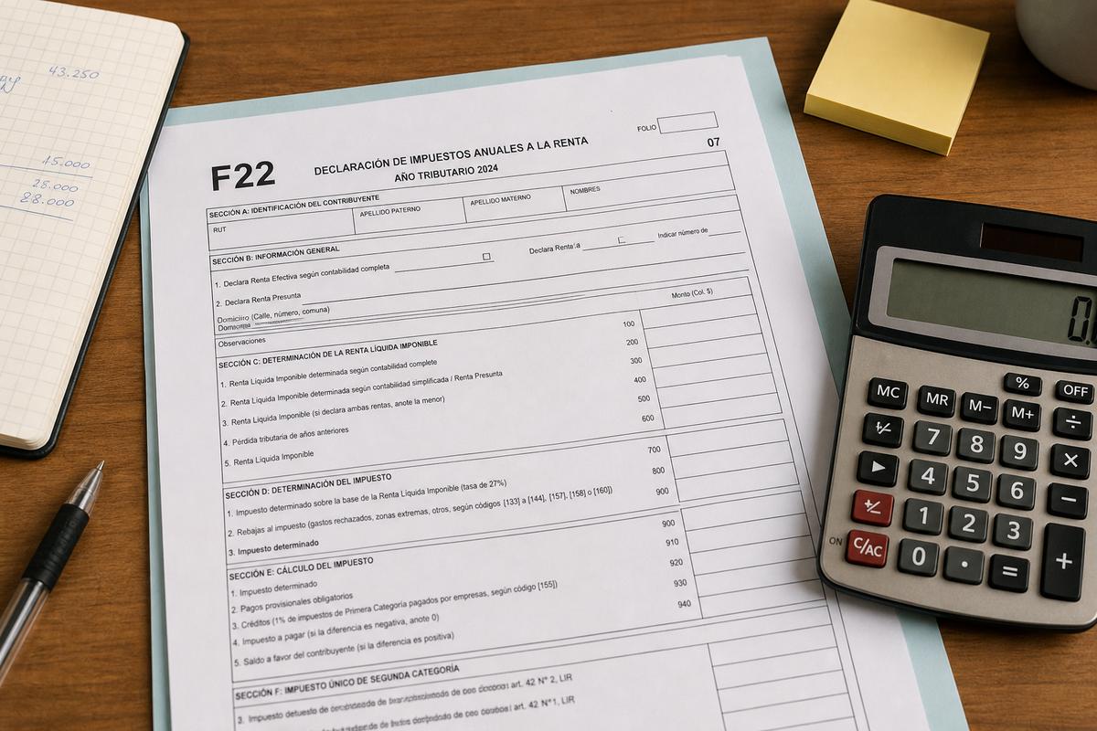 Qué es el impuesto a la renta en Chile 2026: IGC, tasas, plazos y obligados