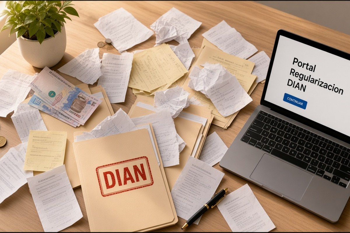 Cómo ponerte al día con la DIAN si tienes atrasos fiscales