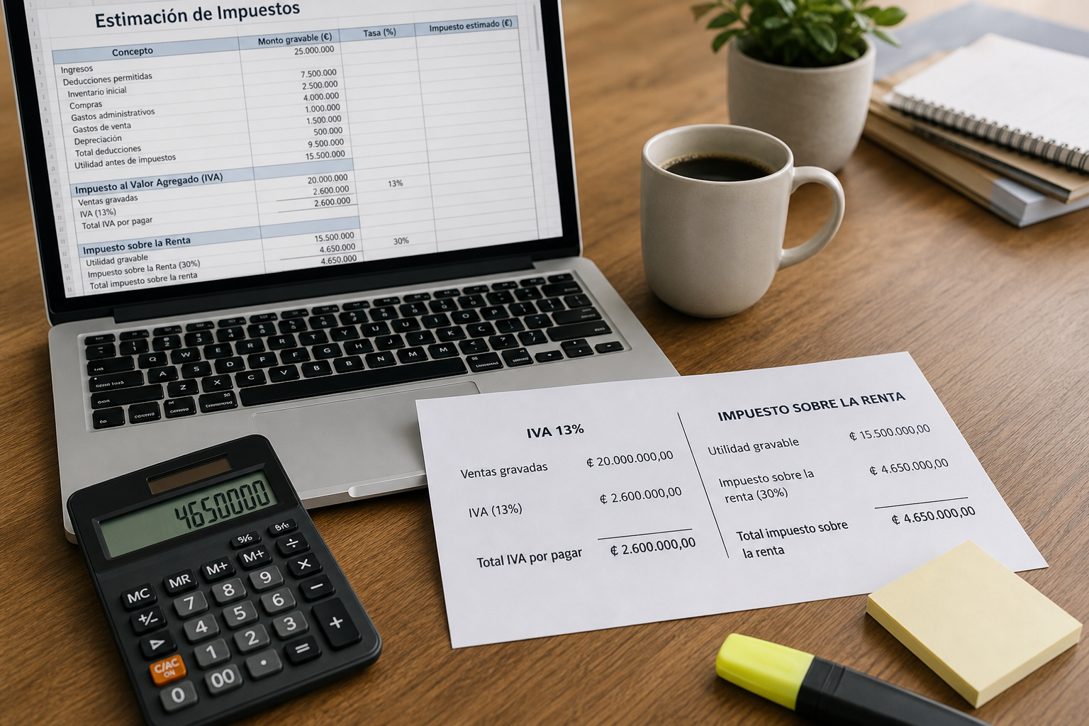 Cuánto paga de impuestos un freelancer en Costa Rica 2026