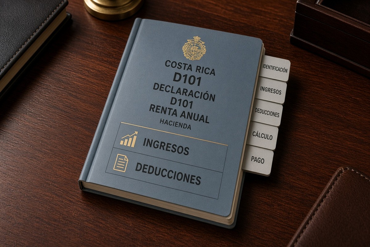 D-101 renta anual Hacienda Costa Rica 2026: cerrar el ejercicio sin diferencias