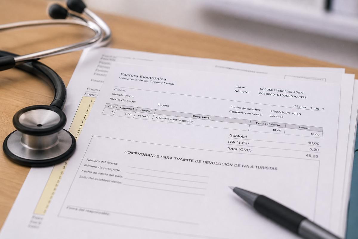 Devolución del IVA en servicios médicos Costa Rica 2026: quién aplica y cómo pedirla