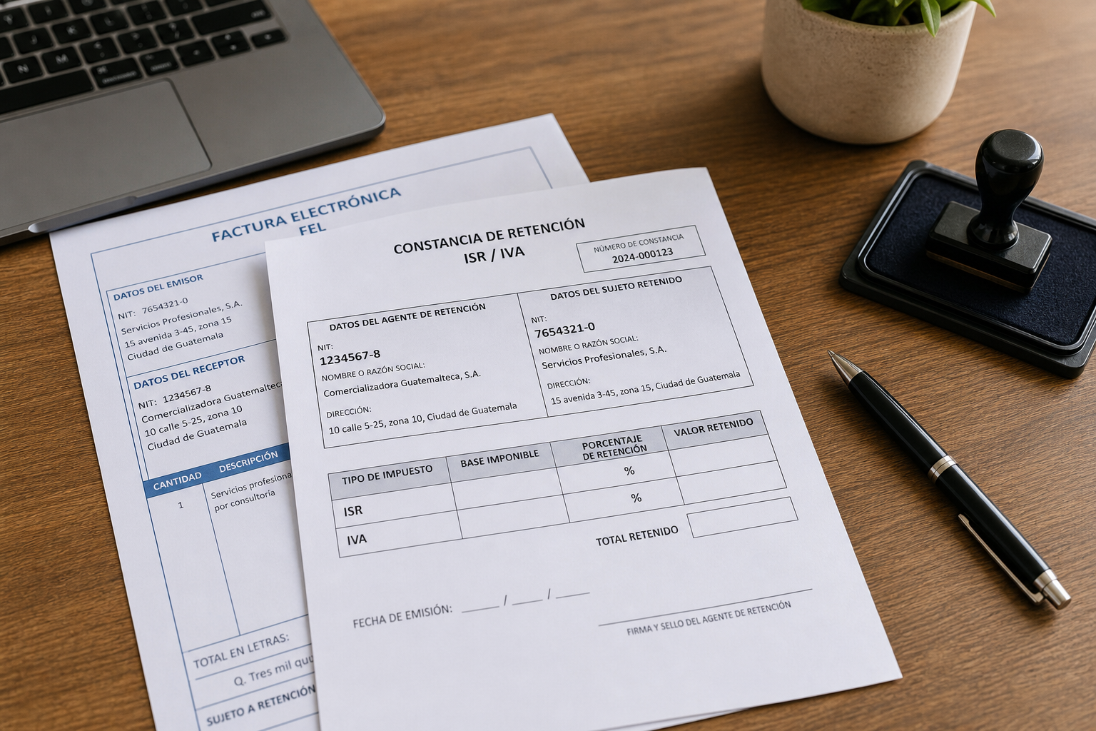 Retención de ISR e IVA si eres freelancer en Guatemala 2026