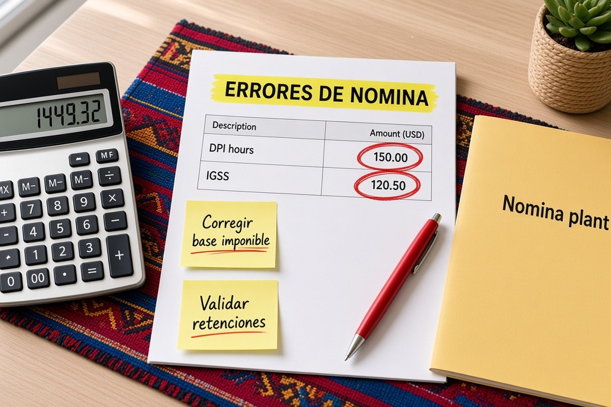 Errores comunes al pagar sueldos sin nómina electrónica