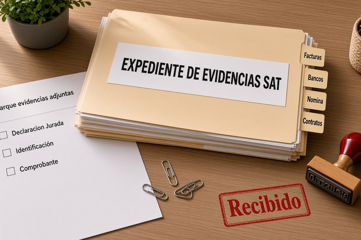 Cómo armar el expediente si el SAT pide evidencias