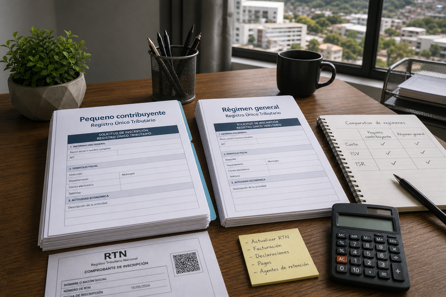 Pequeño contribuyente vs régimen general para freelancers en Honduras 2026