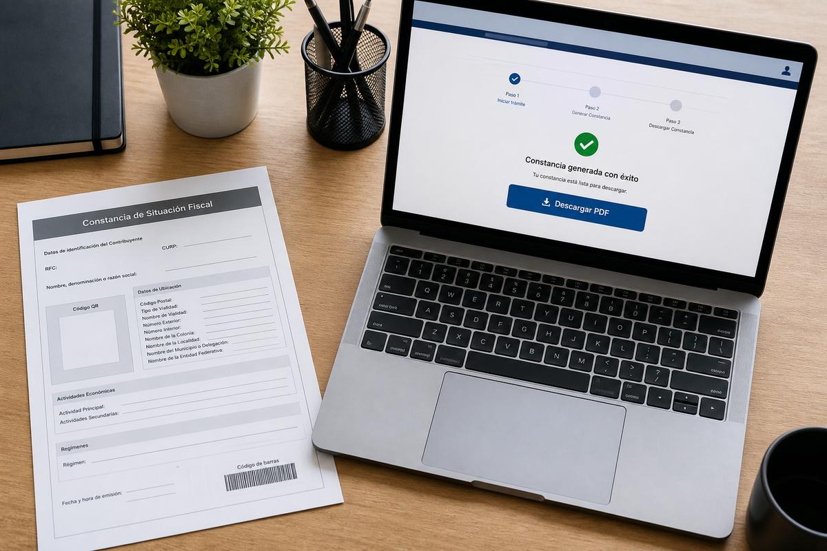 Constancia de situación fiscal SAT 2026: para qué sirve y cómo descargarla