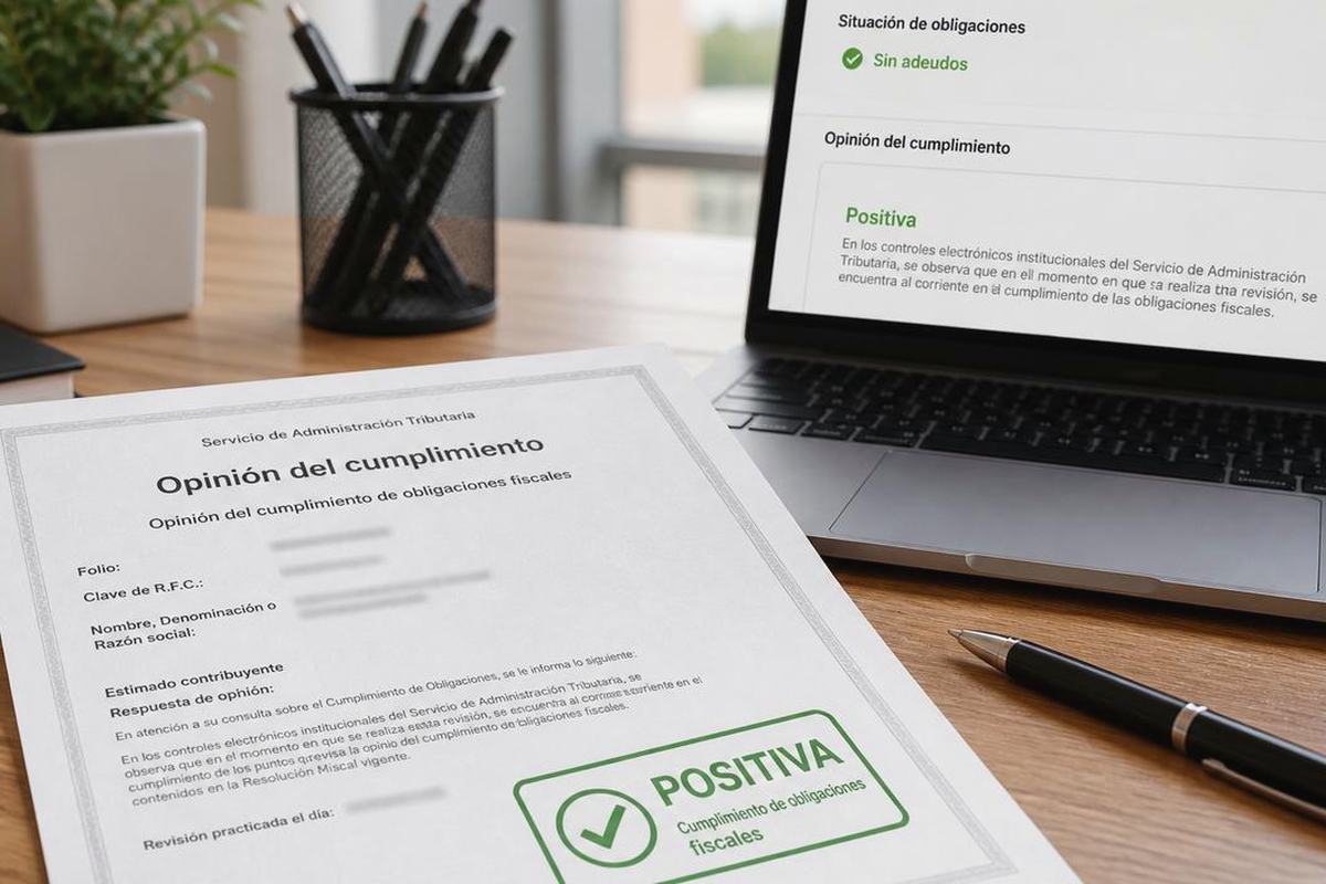Opinión de cumplimiento SAT 2026: cómo solicitarla sin frenar contratos