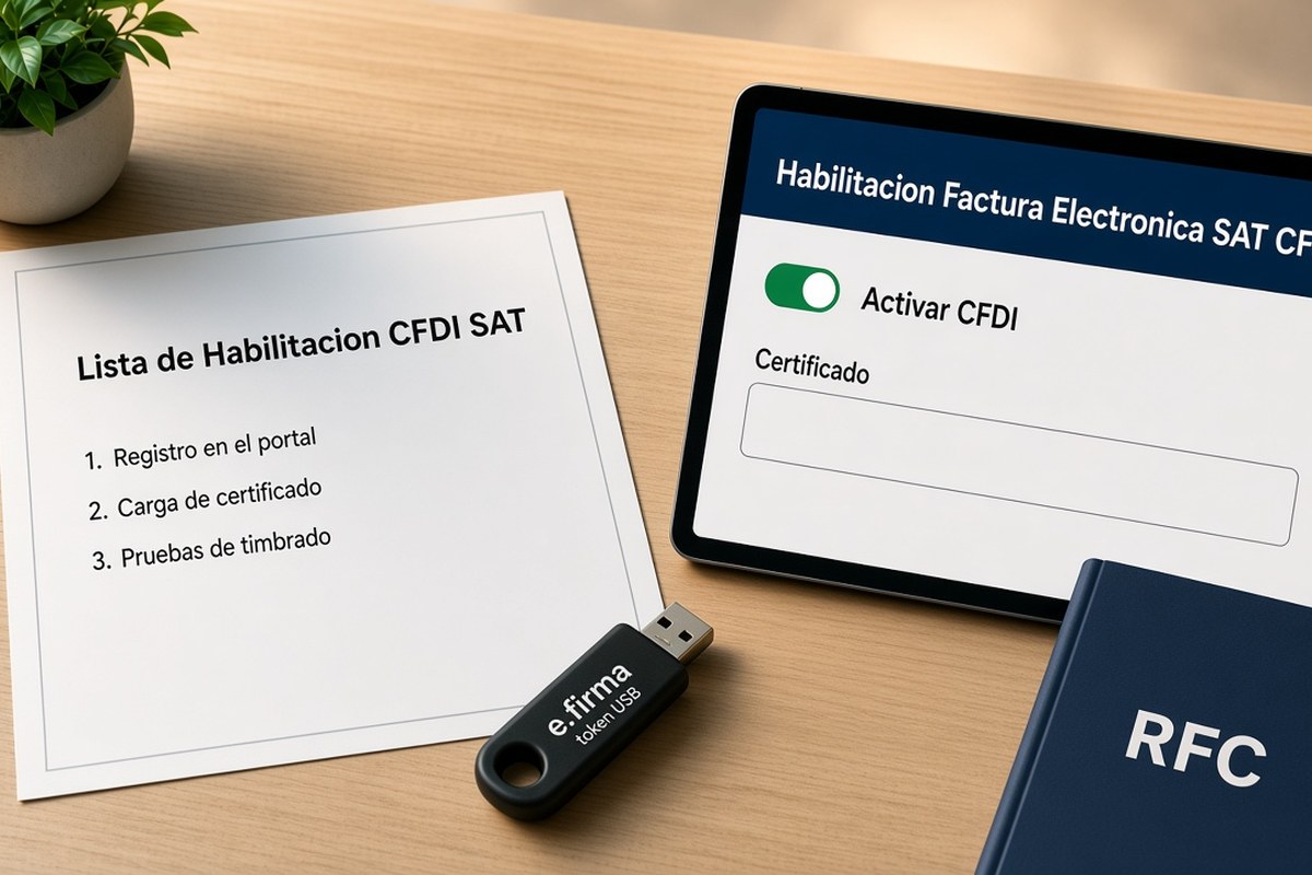 Qué necesitas para habilitar facturación electrónica ante el SAT