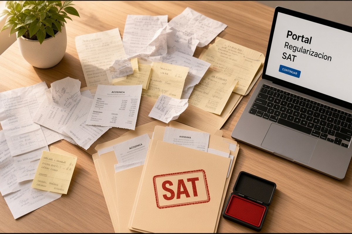 Cómo ponerte al día con el SAT si tienes atrasos fiscales