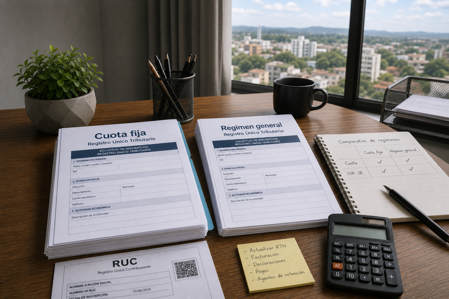 Cuota fija vs régimen general para freelancers en Nicaragua 2026
