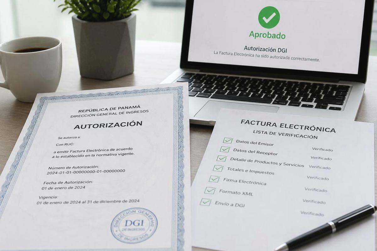 Autorización FE DGI Panamá 2026: habilitación operativa paso a paso