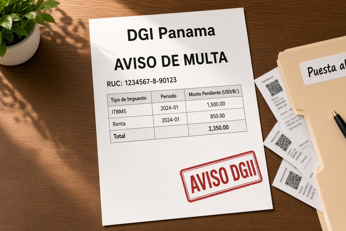 Qué hacer si recibes un aviso o multa de la DGI por atrasos fiscales