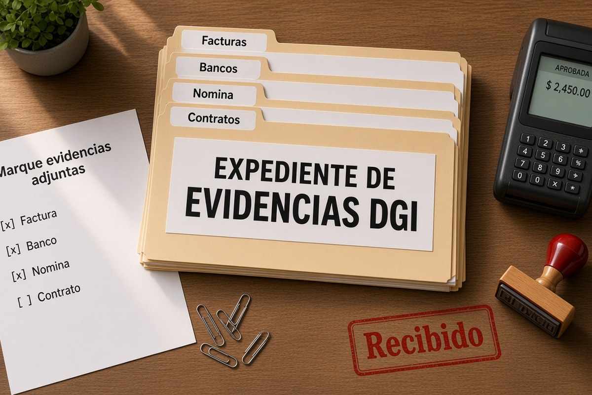 Cómo armar el expediente si la DGI pide evidencias
