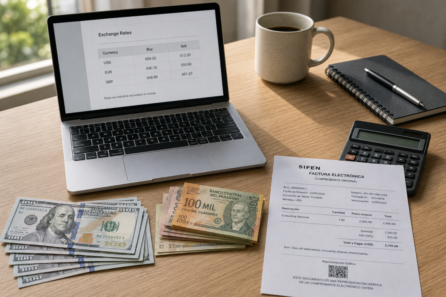 Cobrar en dólares como freelancer en Paraguay: impuestos 2026