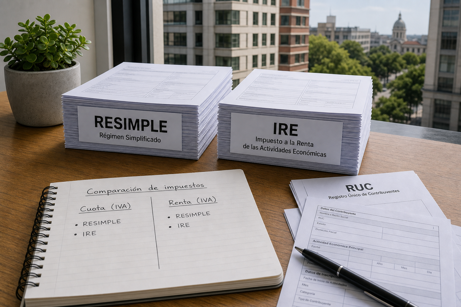 RESIMPLE vs IRE para freelancers en Paraguay 2026