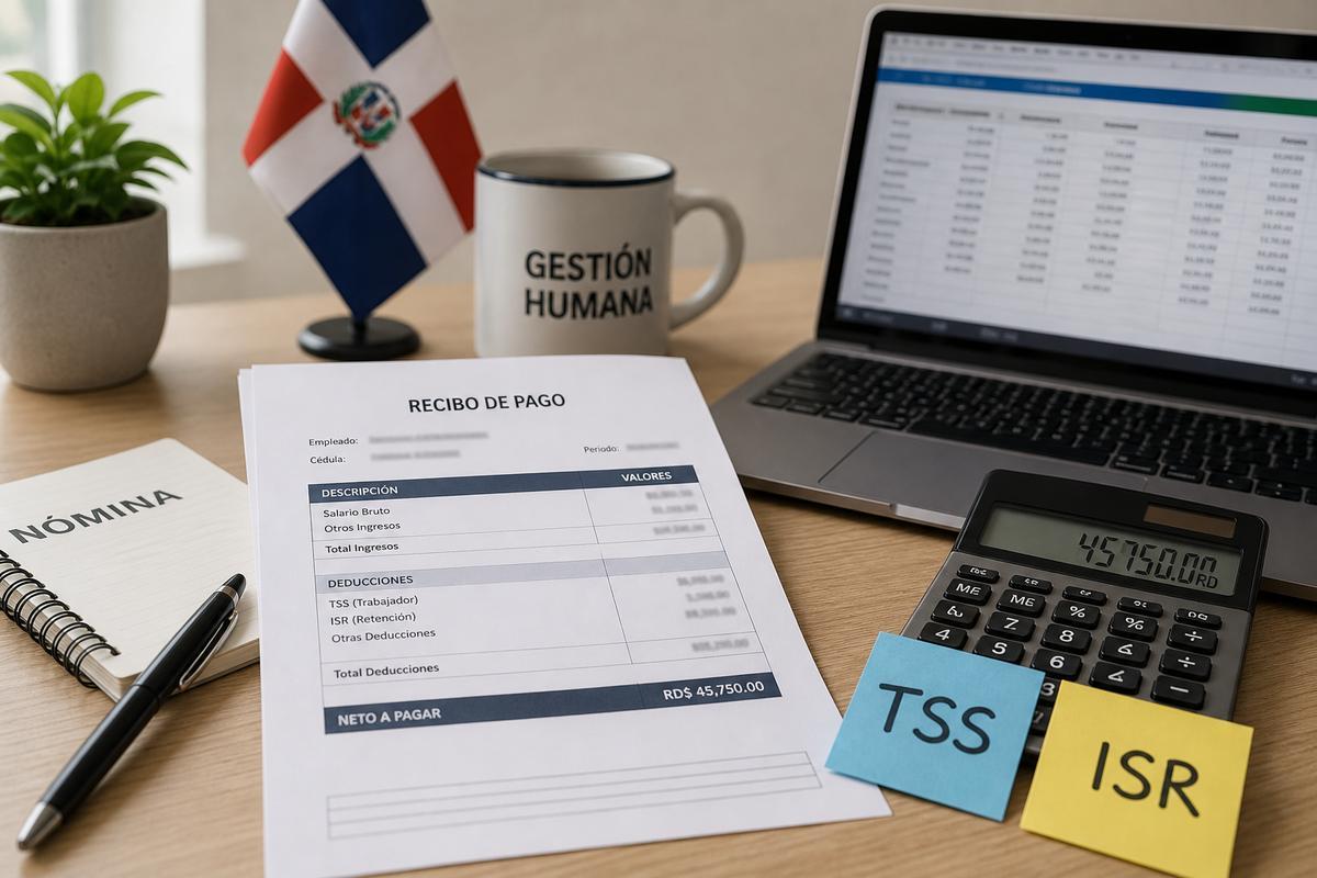 DGII impuestos salarios 2026: retenciones de ISR en nómina, tramos y checklist para empresas en RD
