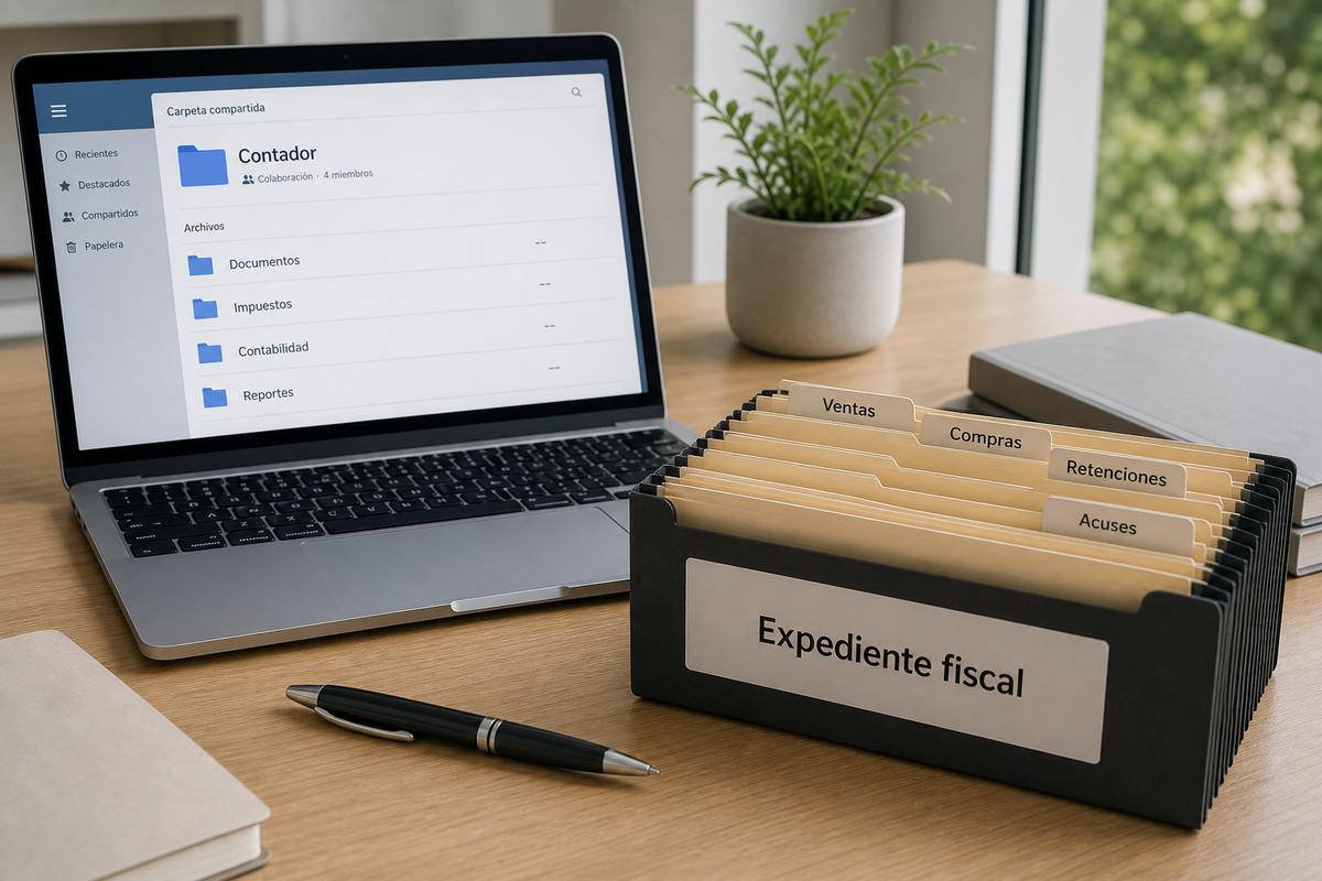 Expediente fiscal para tu contador en El Salvador: qué entregar cada mes
