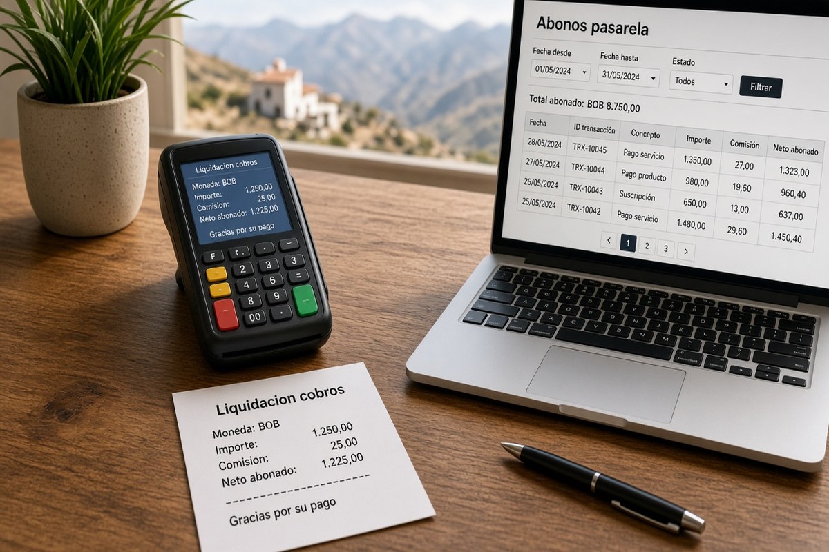 Impuestos al cobrar con pasarela o tarjeta en tu pyme en Bolivia 2026