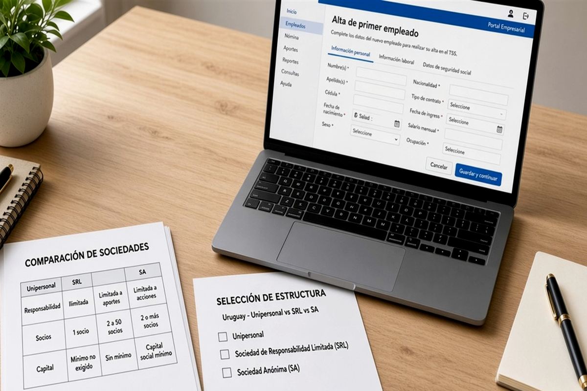 Cómo asesorar Unipersonal, SRL o SA en cartera: criterio del contador (Uruguay) 2026