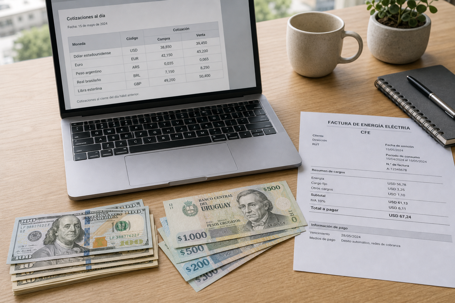 Cobrar en dólares como freelancer en Uruguay: impuestos 2026