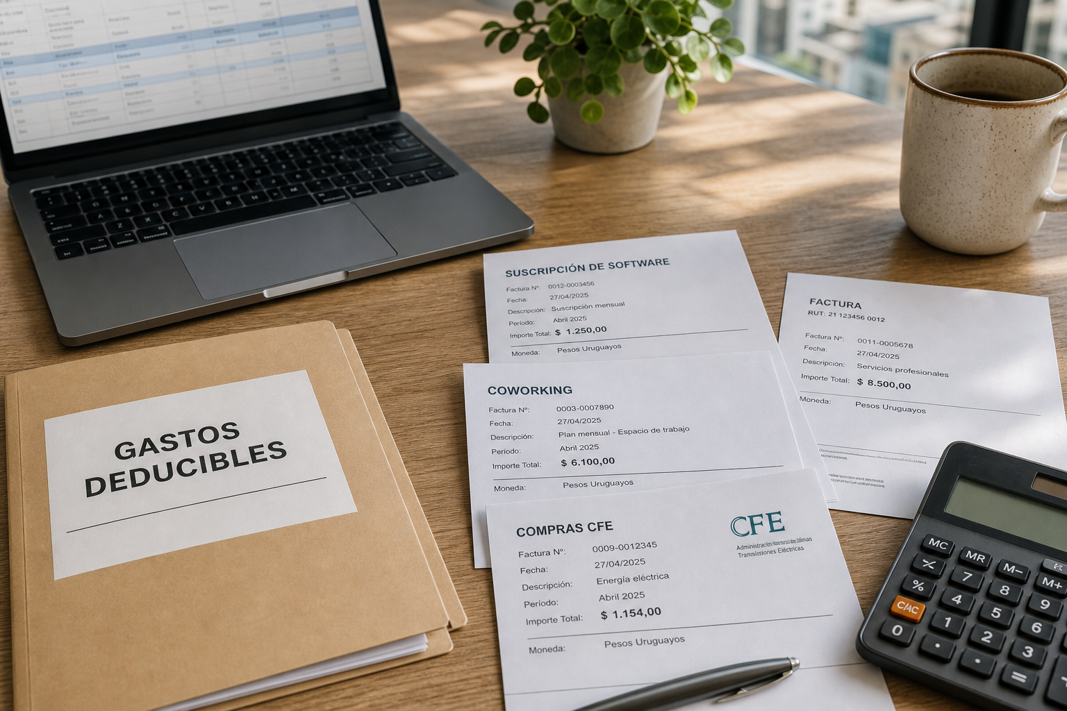 Gastos deducibles para freelancers en Uruguay 2026 (IRAE, IRPF e IVA)