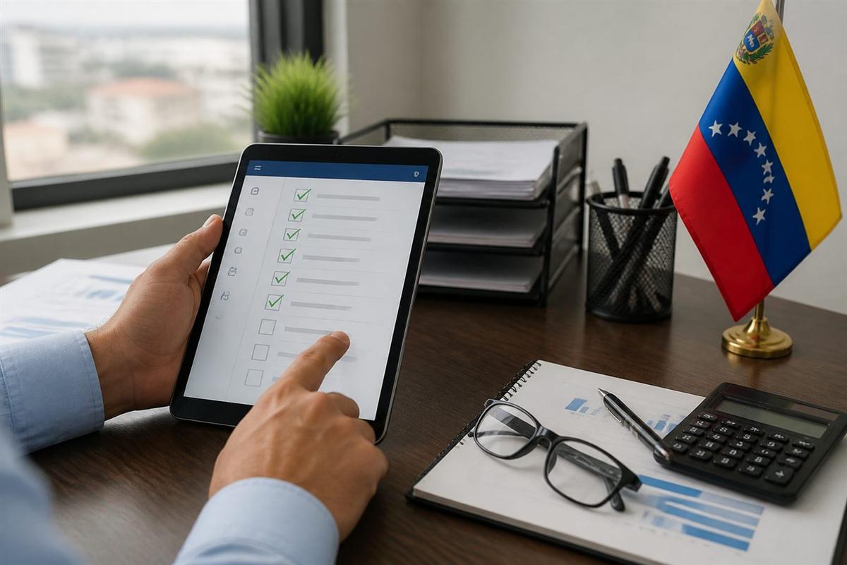 Factura digital SENIAT para pymes: checklist operativo del mes