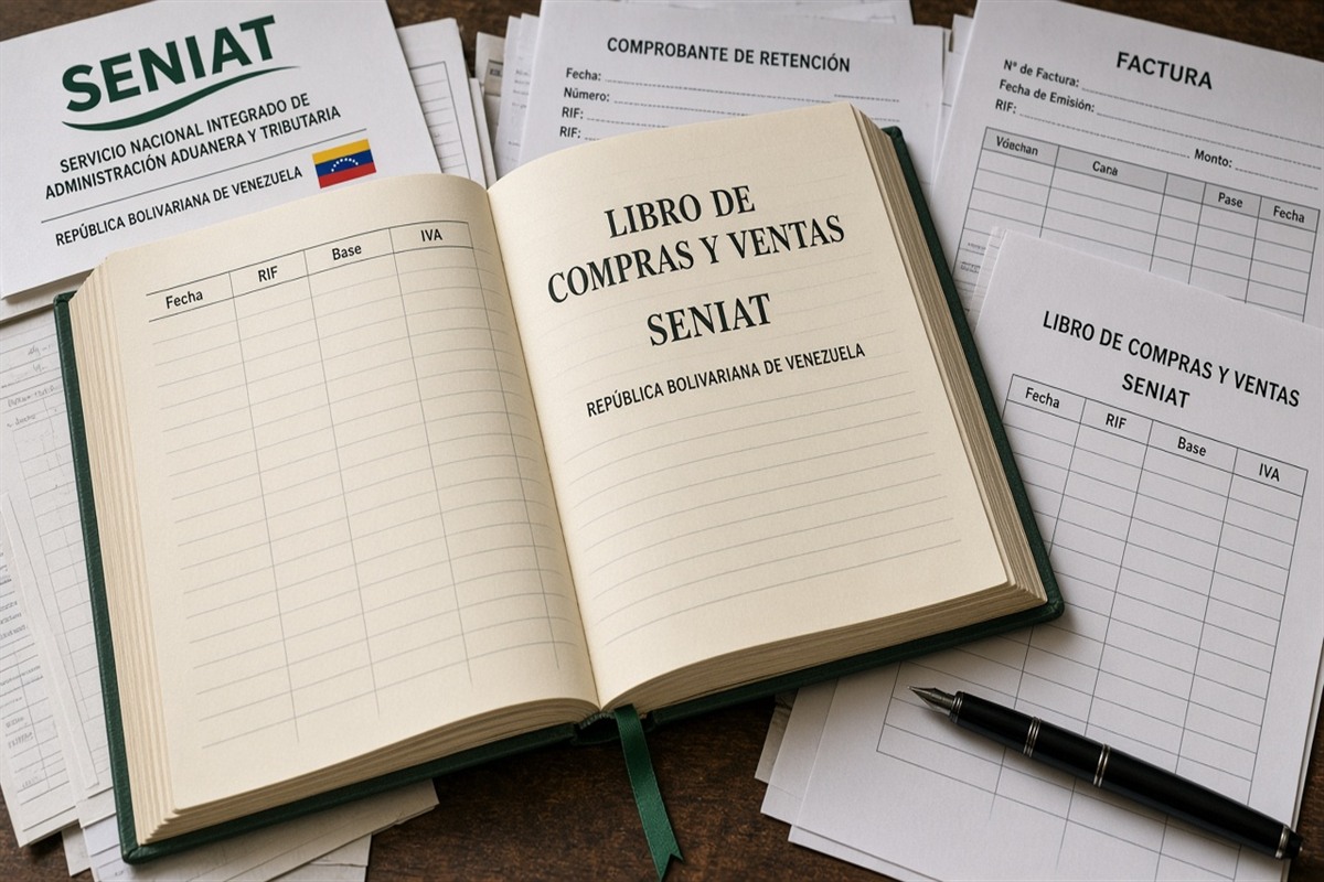 Libro de compras y ventas SENIAT 2026: llenar y cerrar el mes sin diferencias