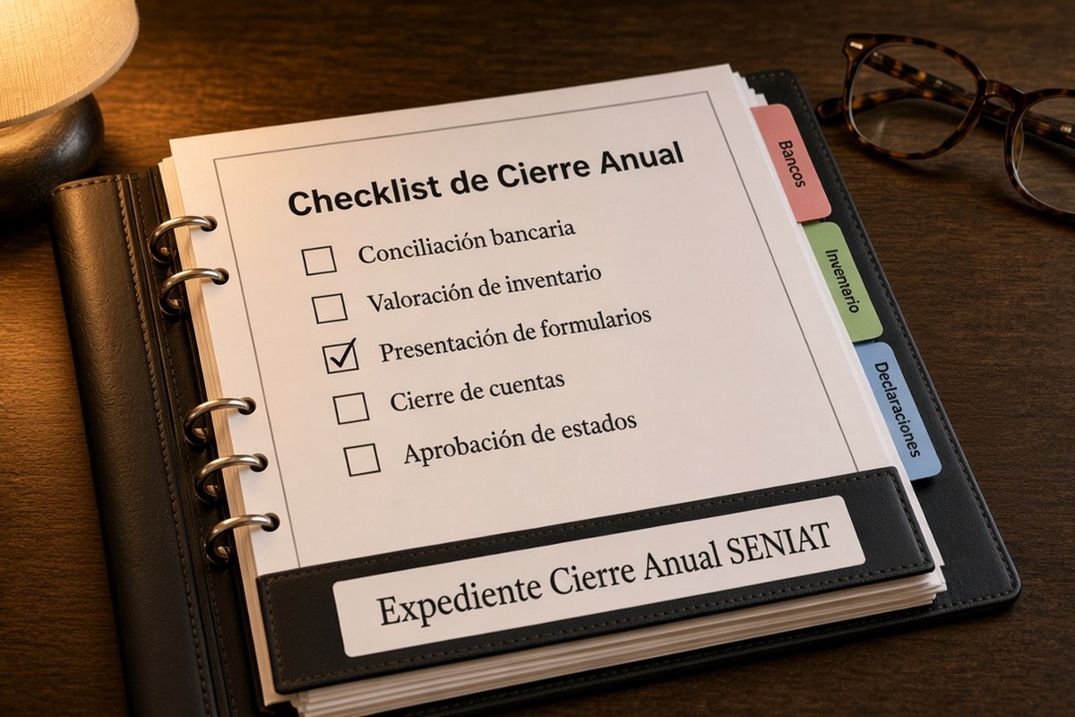 Documentos que necesitas para el cierre anual ante el SENIAT