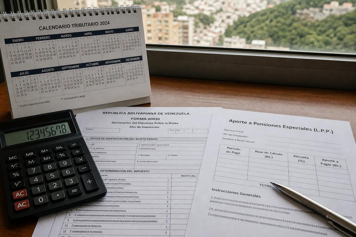 Contribución especial para pensiones (LPP) SENIAT 2026: quién paga, calendario y declaración