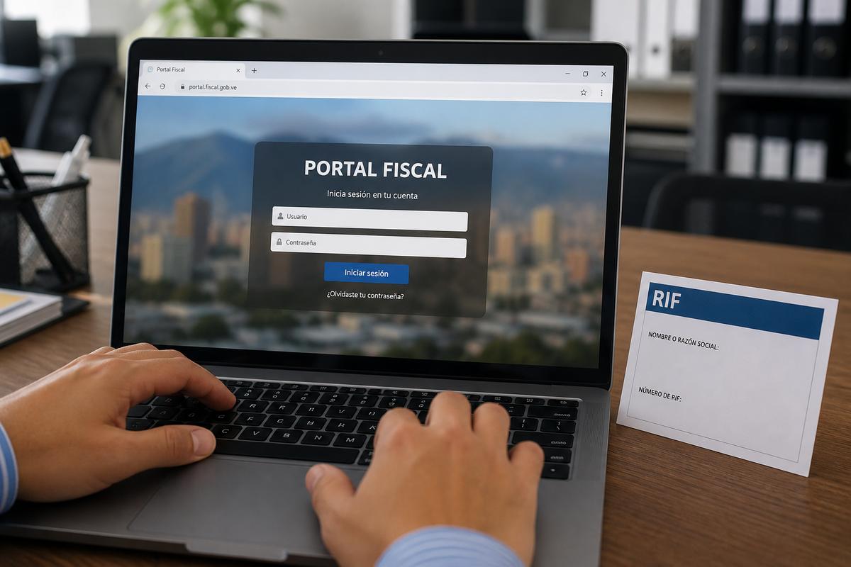 Portal fiscal SENIAT 2026: cómo entrar, clave, RIF y trámites frecuentes